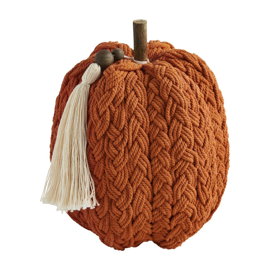 Orange Braided Pumpkin