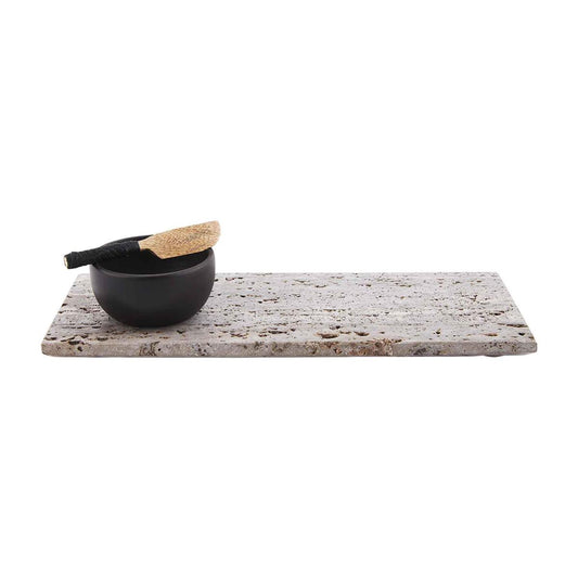 Travertine Dip and Board Set
