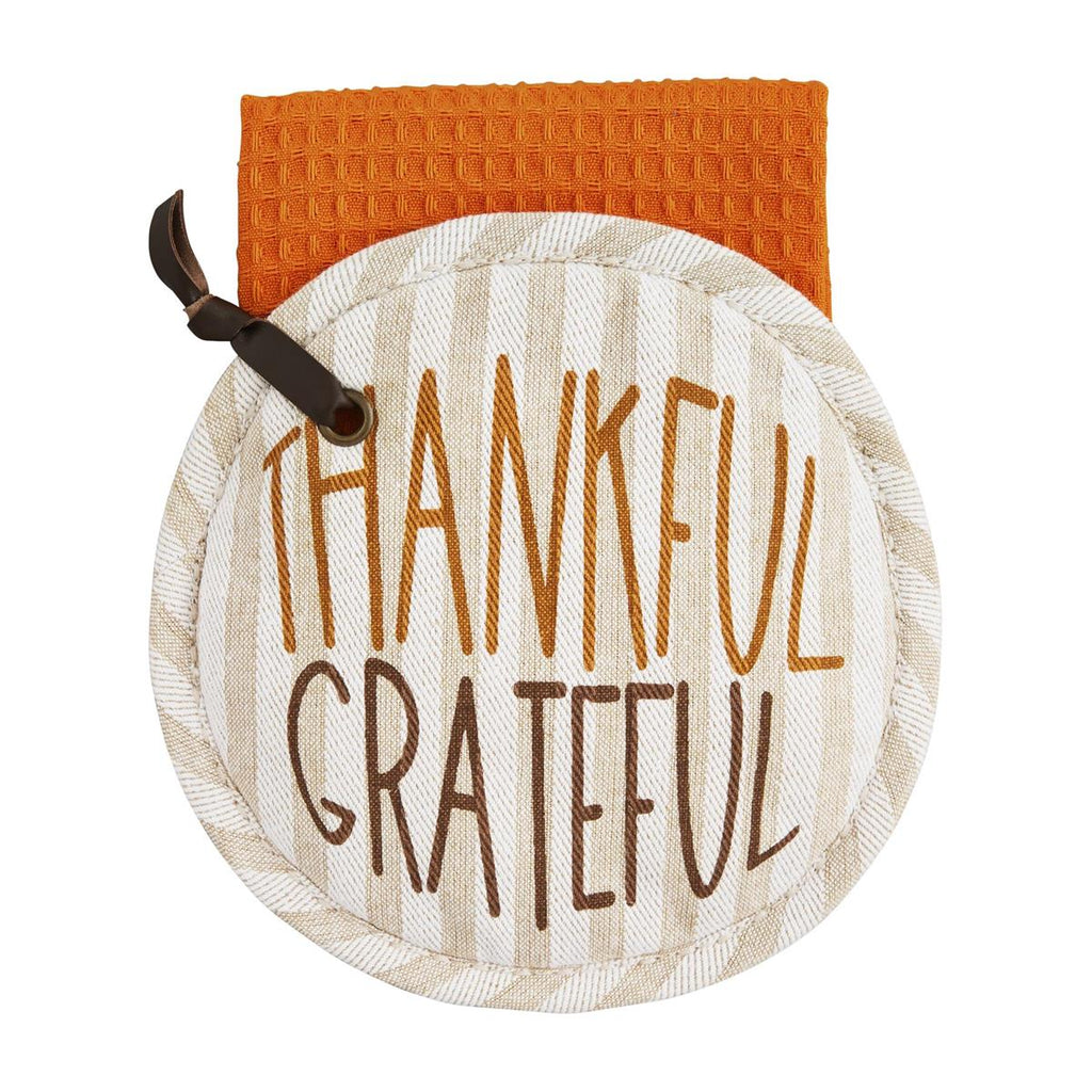 Thankful Pot Holder Set
