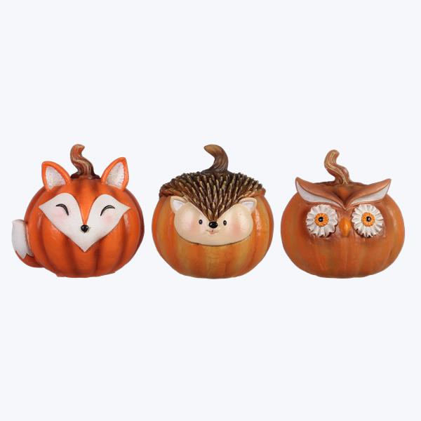 Resin Animal Pumpkin- 3 Styles