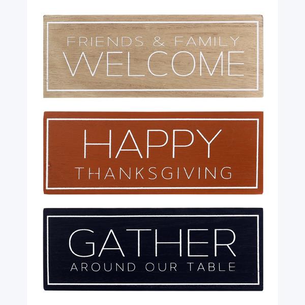 Fall Harmony Signs - 3 Styles