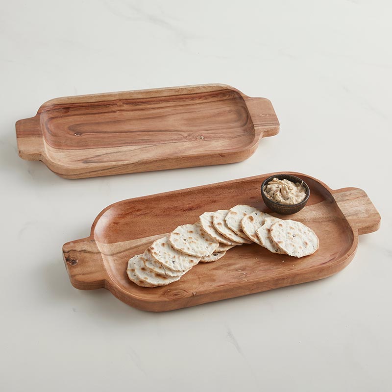 Georgie Wood Serving Tray - Small
