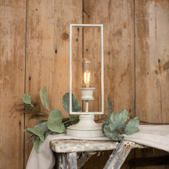 White Framed LED Light