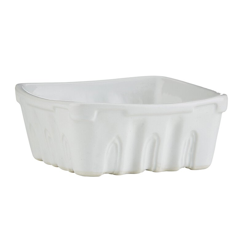 Square Porcelain Berry Basket