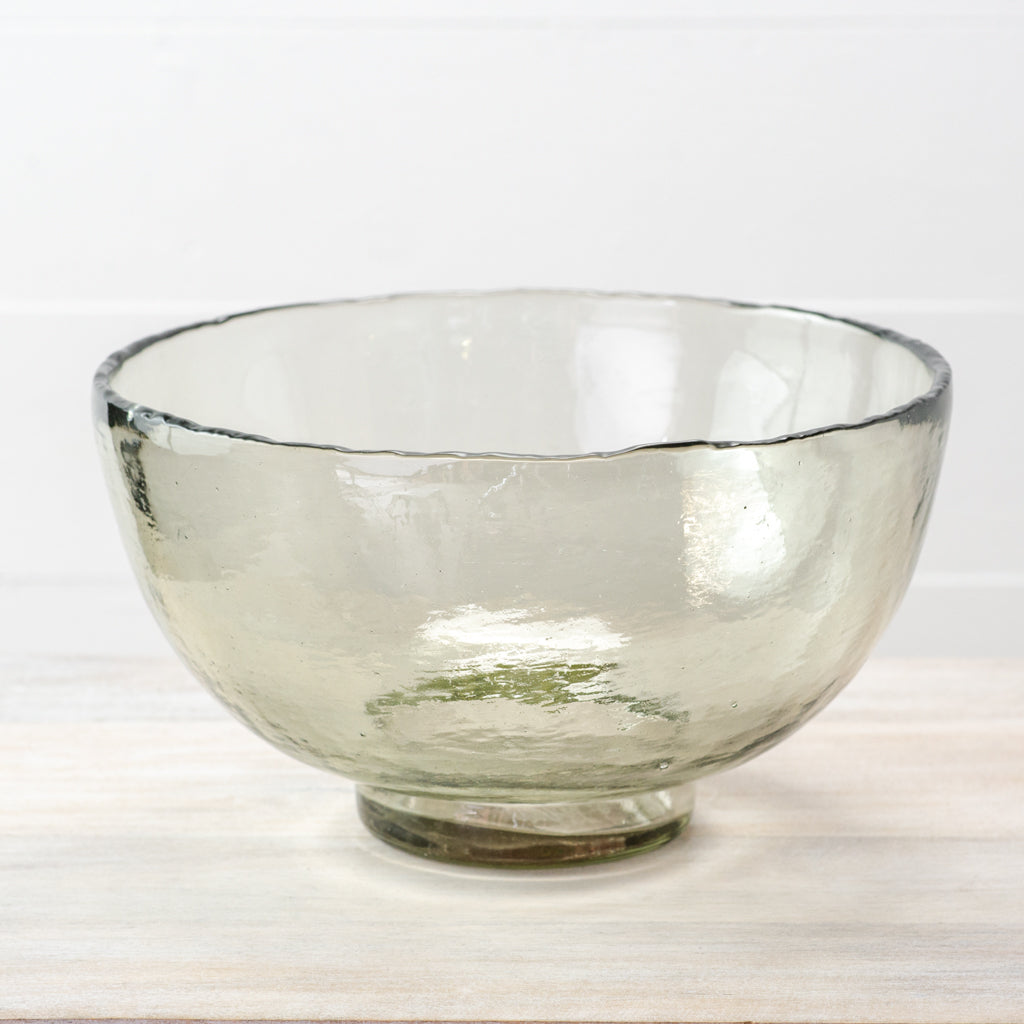 Raised Glass Bowl 11.8"
