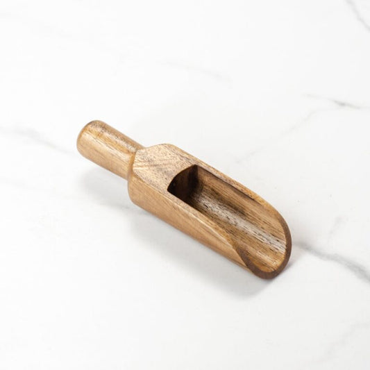 Mini Acacia Wood Scoop