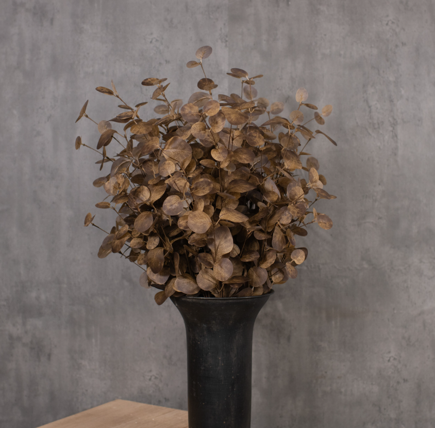 Fall Brown Eucalyptus Spray