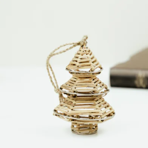 Rattan Tree Ornament
