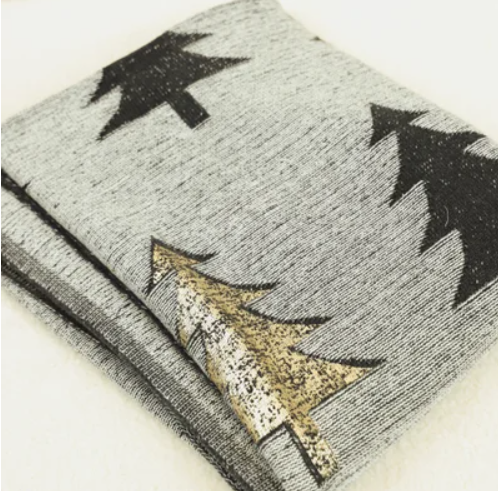 Gold Tree Throw