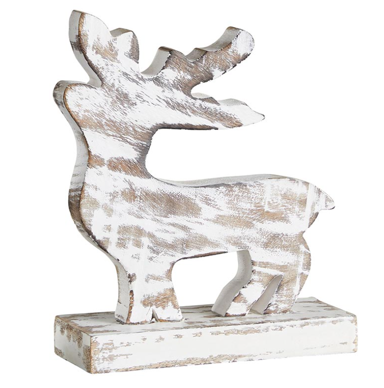 Rustic White Deer