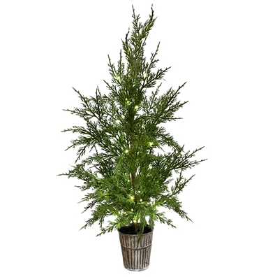 Cedar Light Up Tree