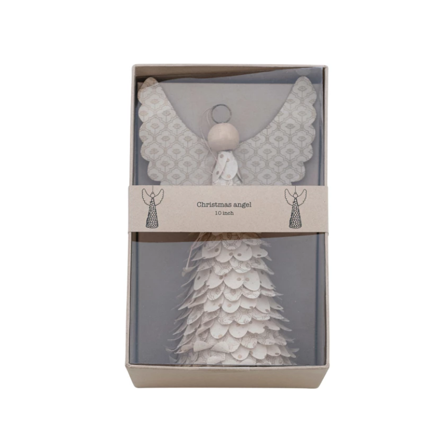 Recycled Paper Angel