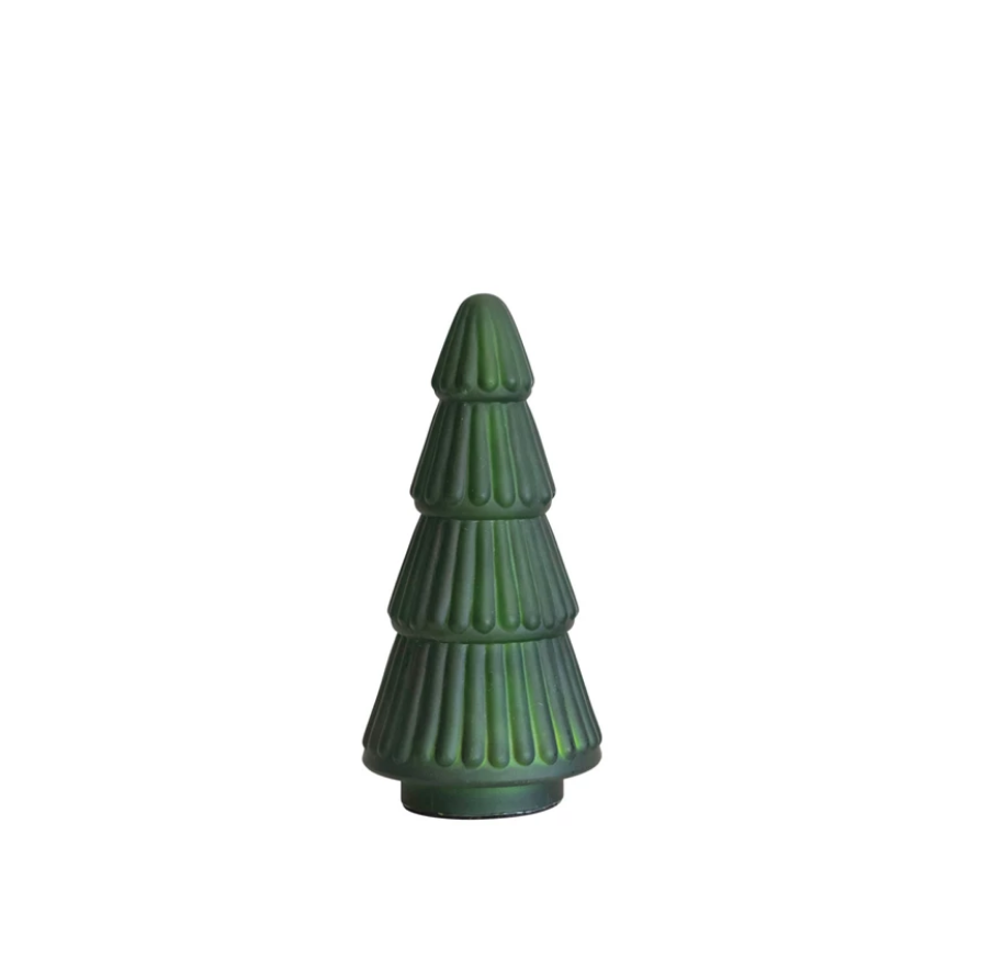 Embossed Mercury Glass Tree- Small
