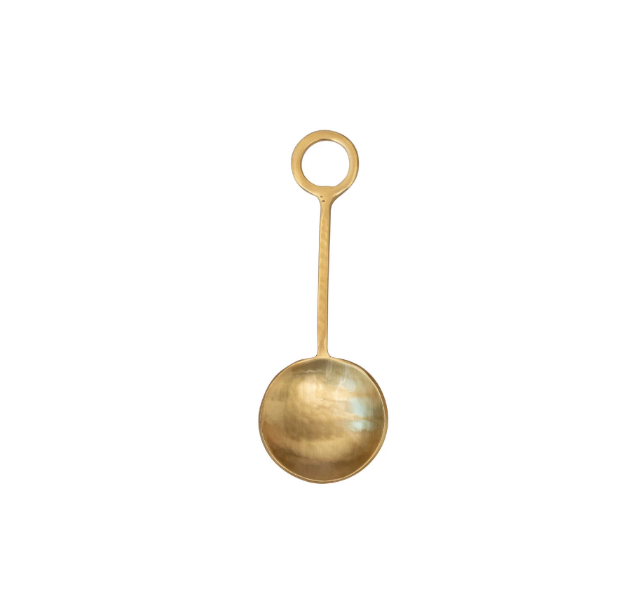 Hammered Stainless Steel Spoon