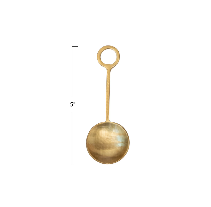 Hammered Stainless Steel Spoon