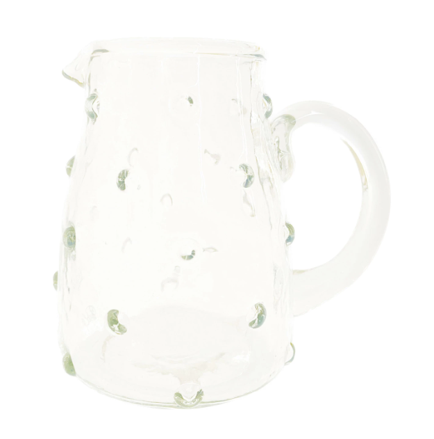 Hobnail Glass Creamer
