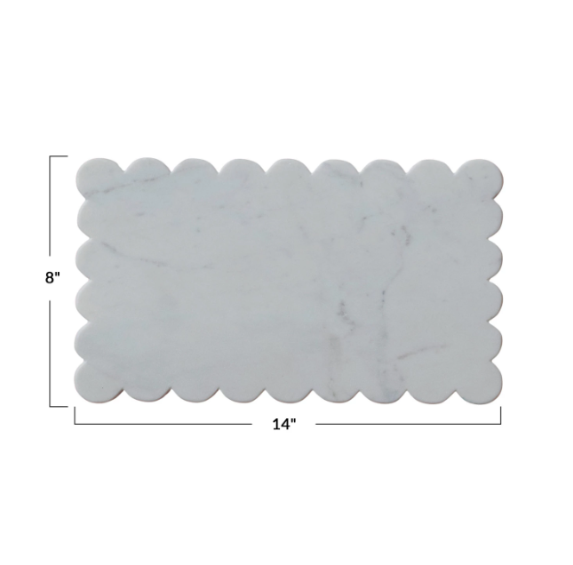 Marble Scallop Board