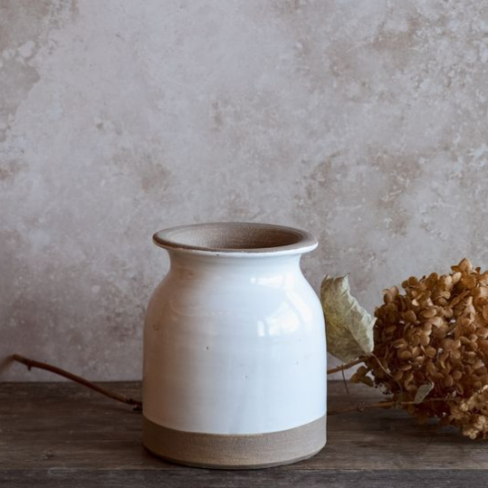 Hannah Two Toned Ceramic Vase