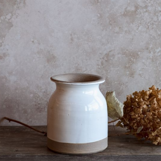 Hannah Two Toned Ceramic Vase
