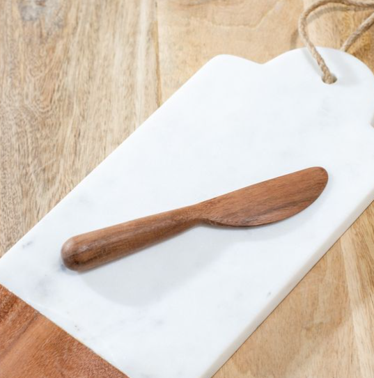 Acacia Wood Cheese Knife