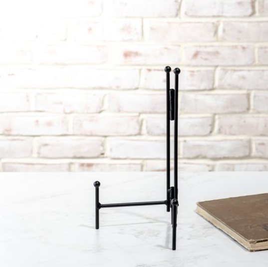 Black Straight Back Easel