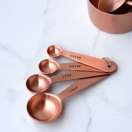 Copper Measuring Spoons