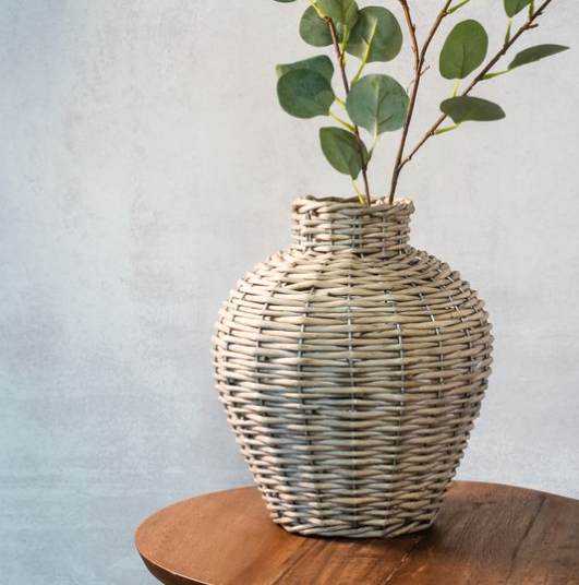 Grey Willow Vase