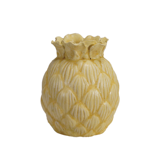 Pineapple Stoneware Vase