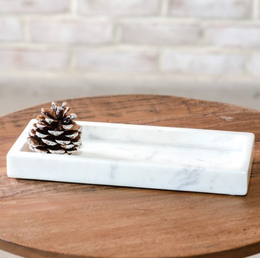 White Marble Tray