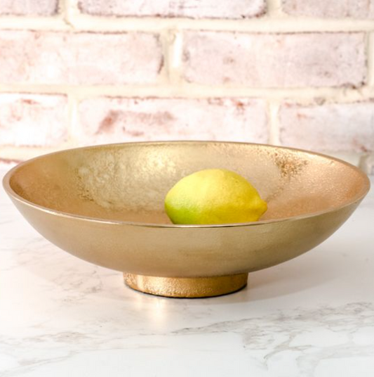 Alex Gold Metal Bowl
