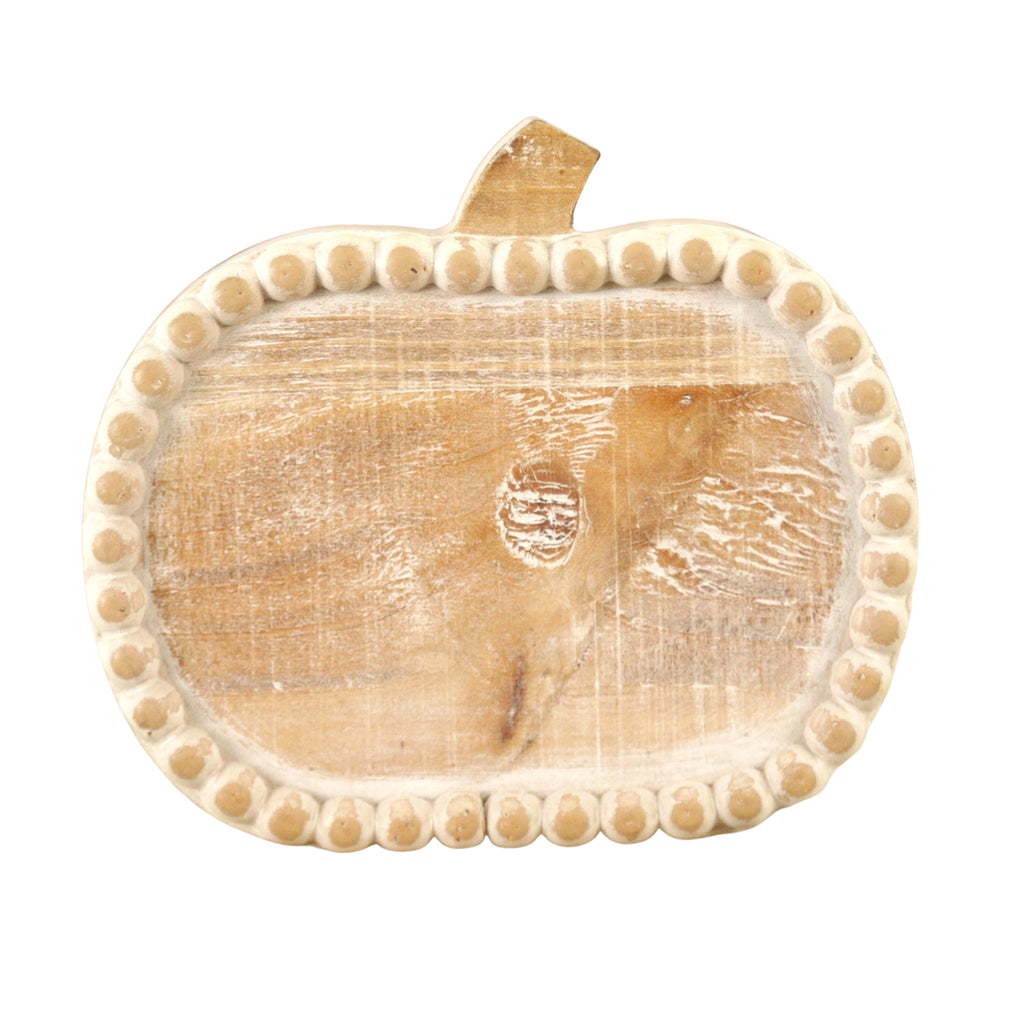 Beaded Pumpkin Block