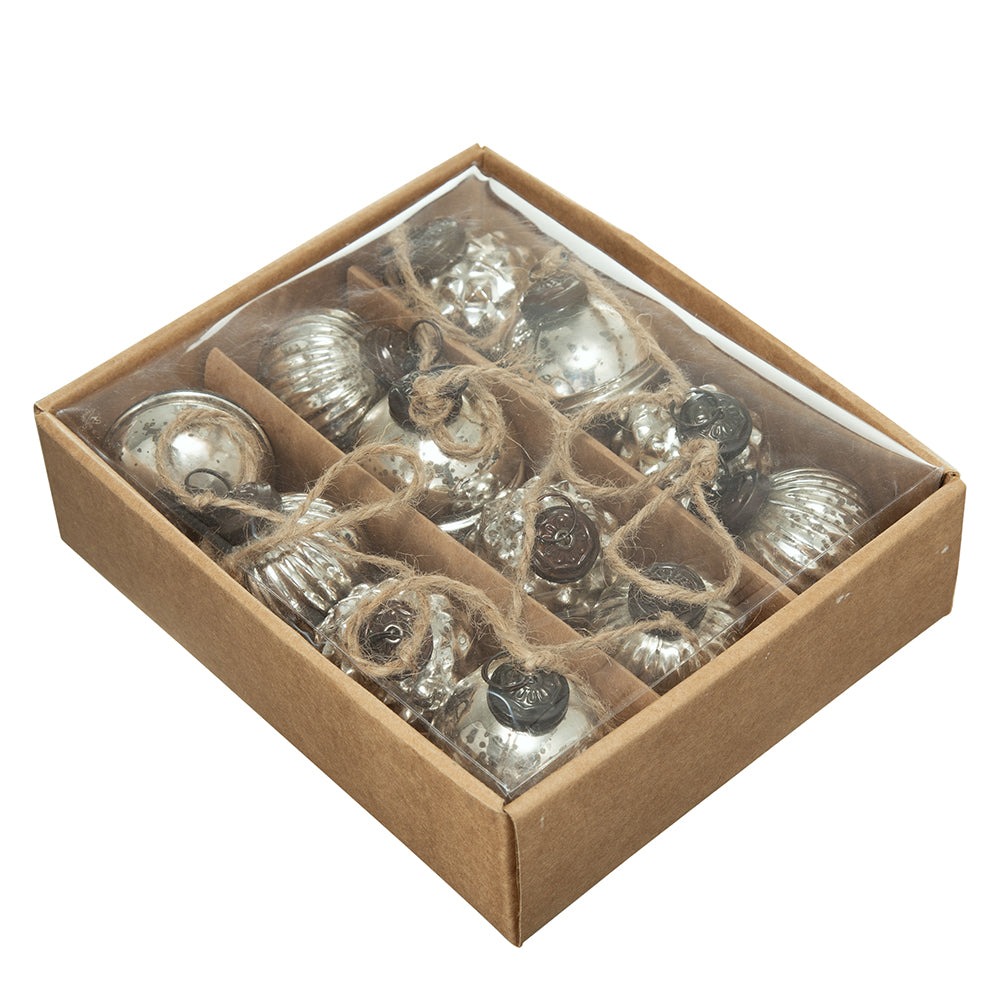 Old World Silver Ornament Garland