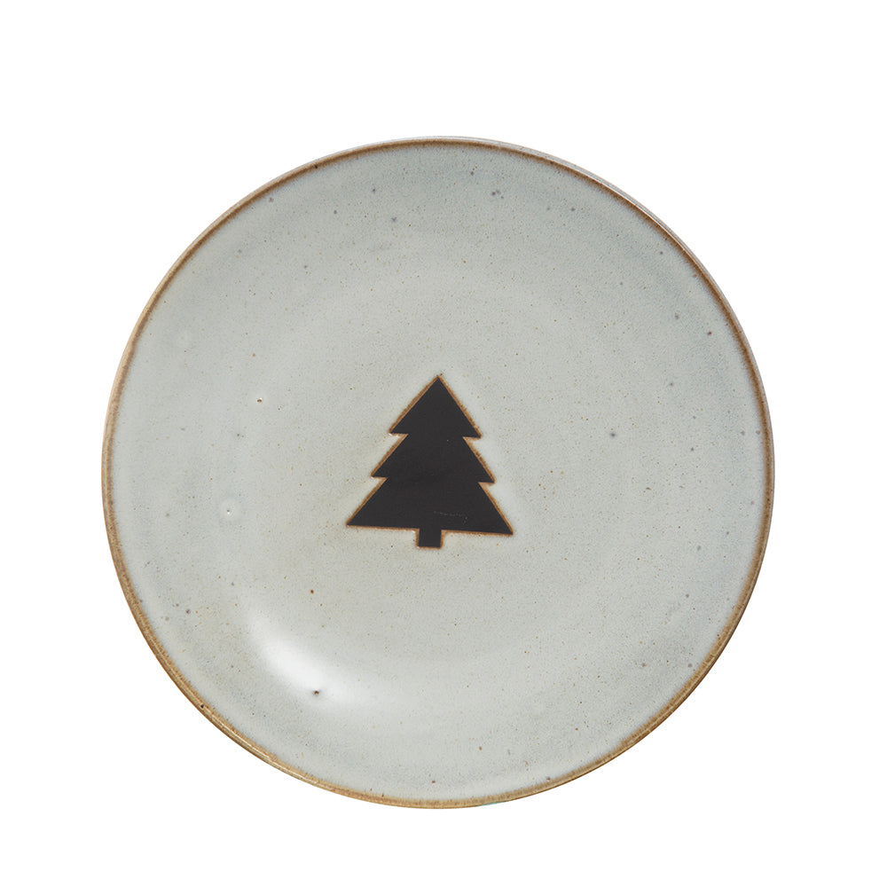 Single Tree Serving Plate