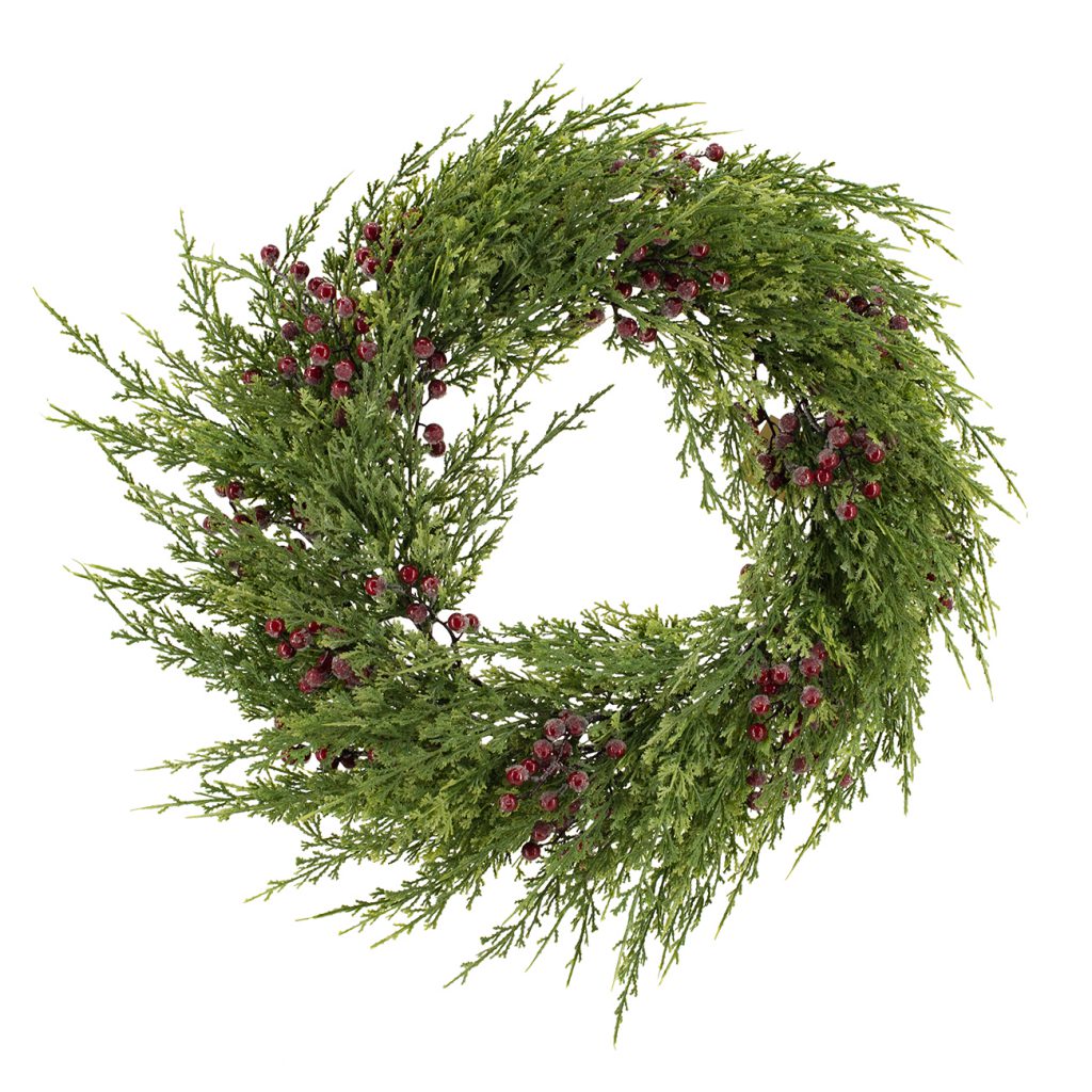 Winter Juniper Berry Wreath
