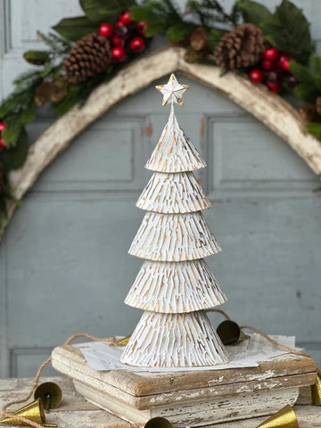 Snow Gilded Christmas Tree - Large