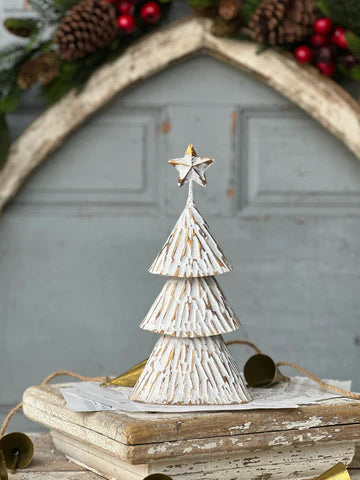 Snow Gilded Christmas Tree - Small
