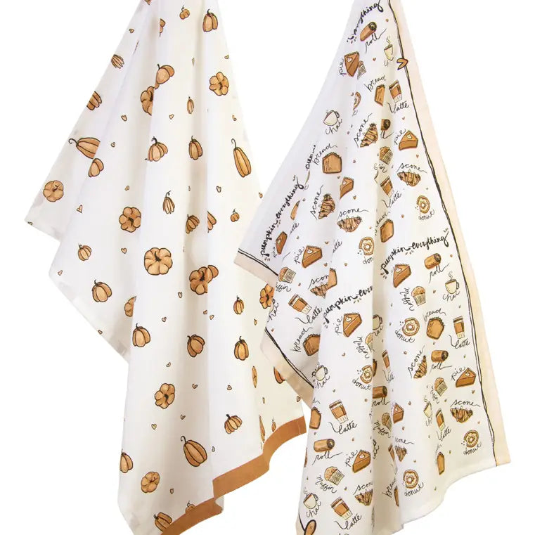 Pumpkin Everything Tea Towel- 2 Styles