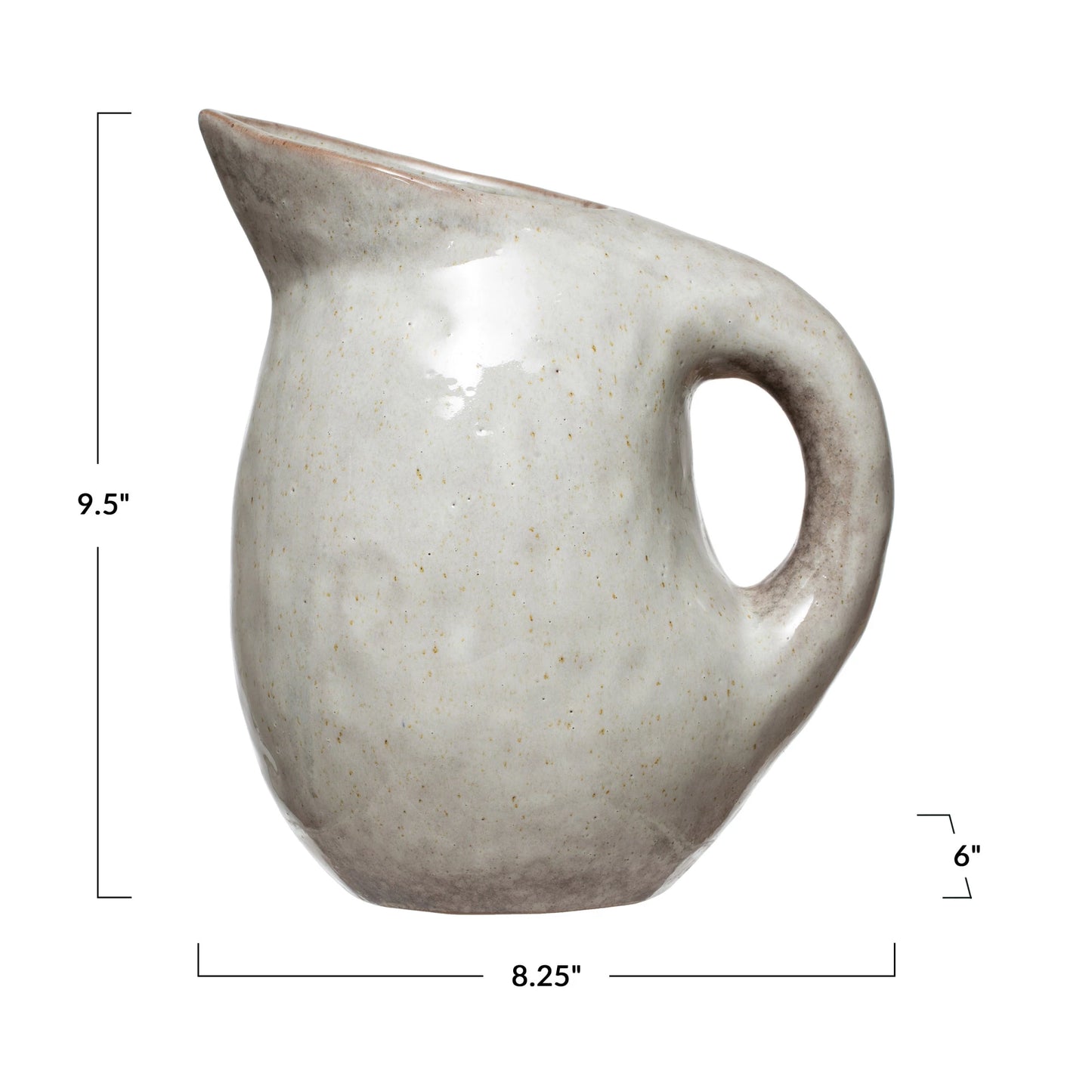 Charlie Stoneware Pitcher