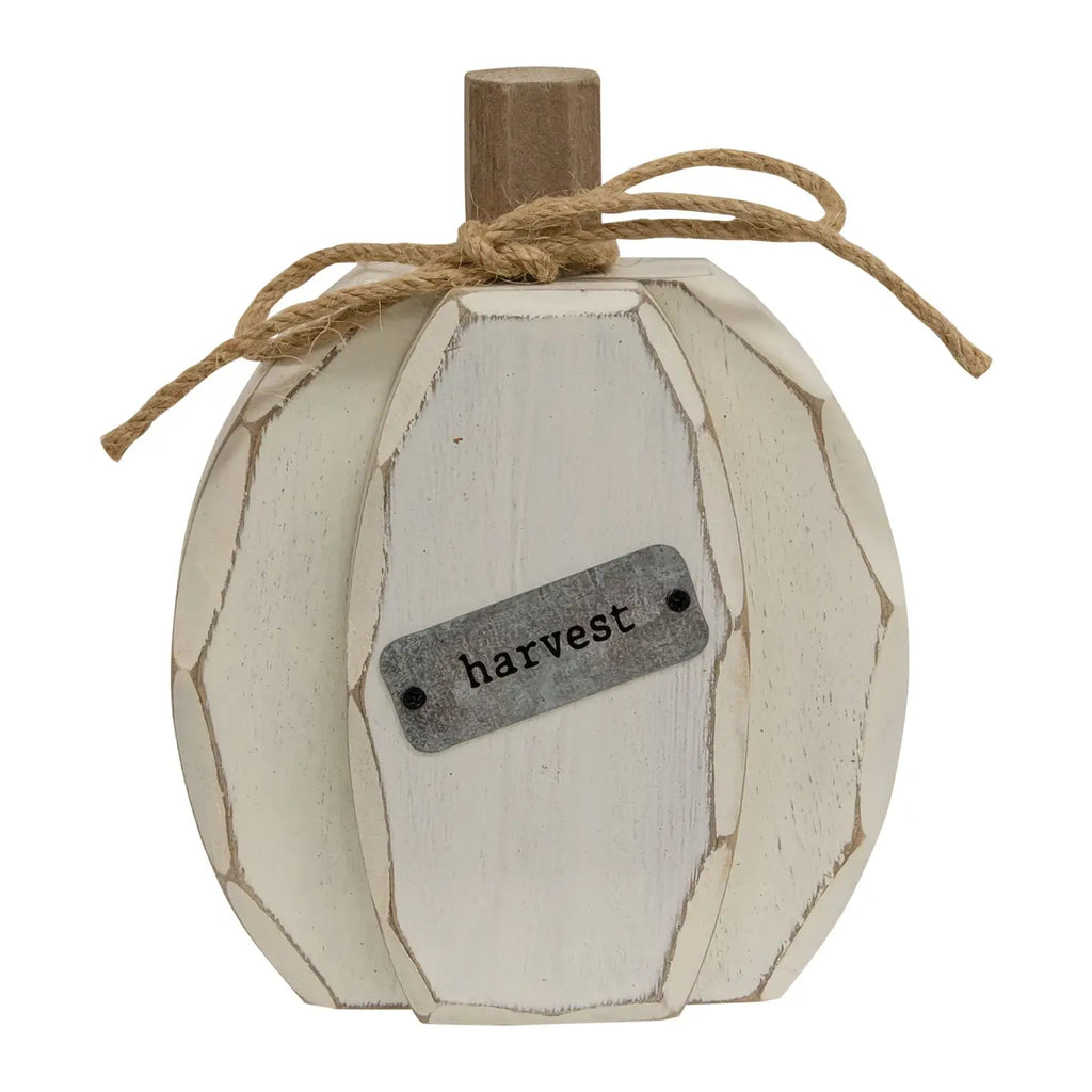 Cream Harvest Pumpkin Chunky Sitter