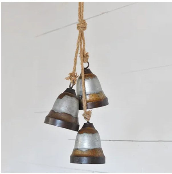 Vintage Mixed Metal Bells