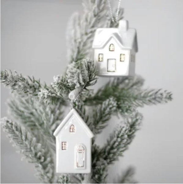 Mini House Ornament - 2 Styles