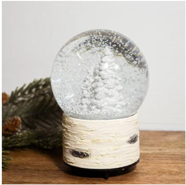 Double Tree Musical Snow Globe