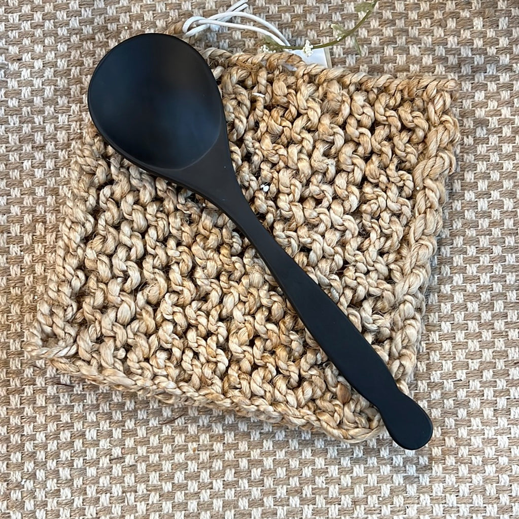 Black Wood Spoon