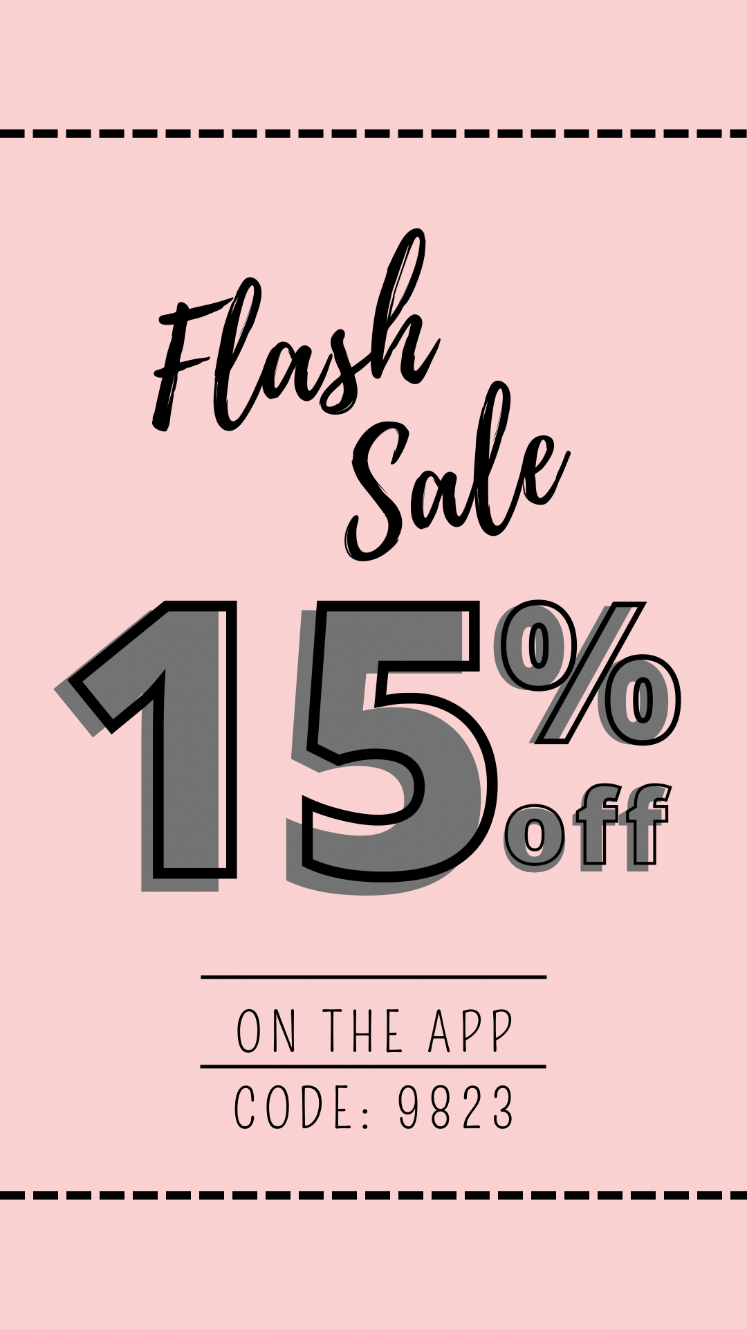 15% OFF COUPON 9.7.23