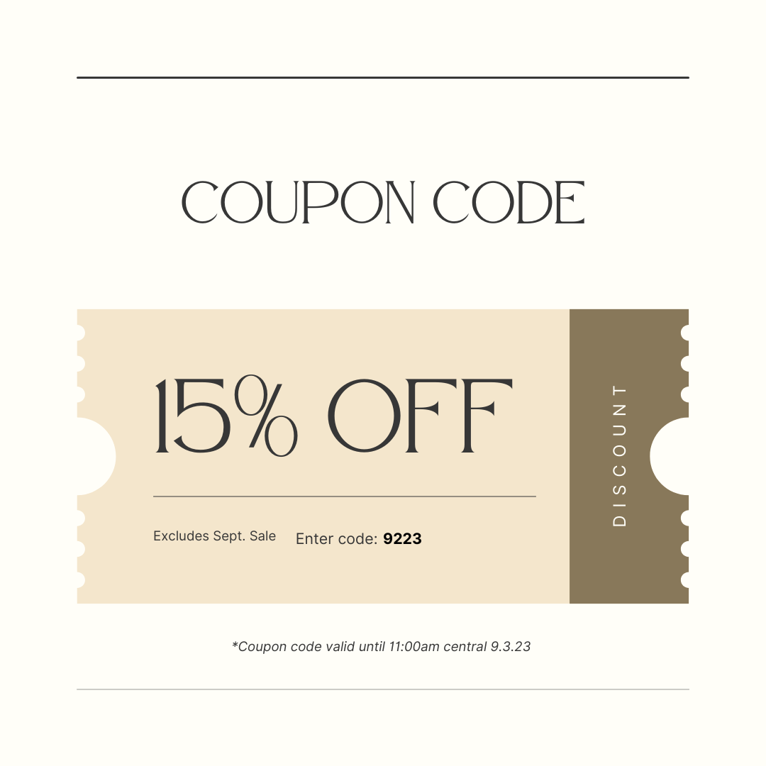 COUPON CODE: 9223