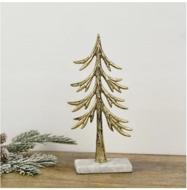 Gold Metal Tree Tabletop - Large