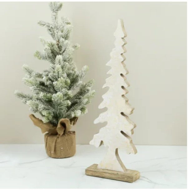 Tall Gold Flecked Tree