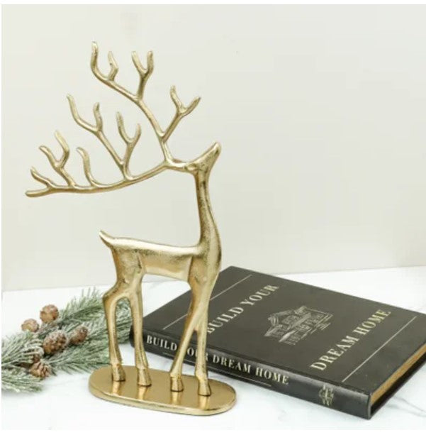 Cupid Gold Reindeer - Large