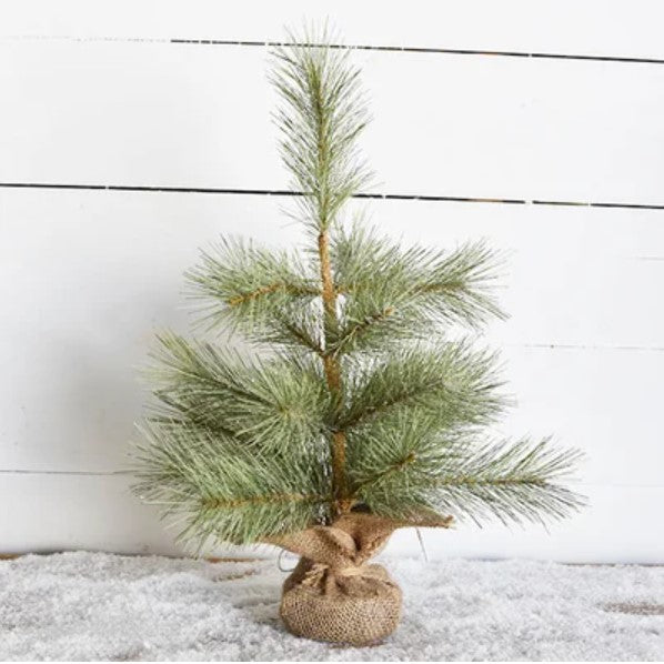 Nick Tree in Burlap - Small