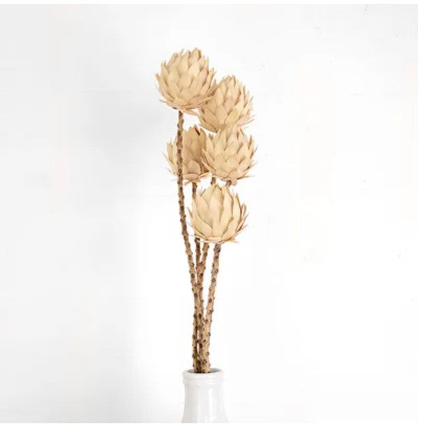 White Palm Artichoke Flower Bundle